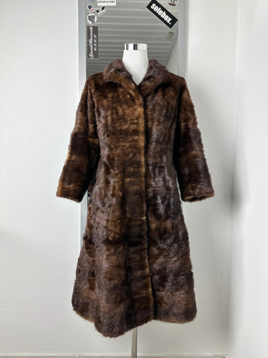 Nerzmantel - Full Length Soft Chocolate