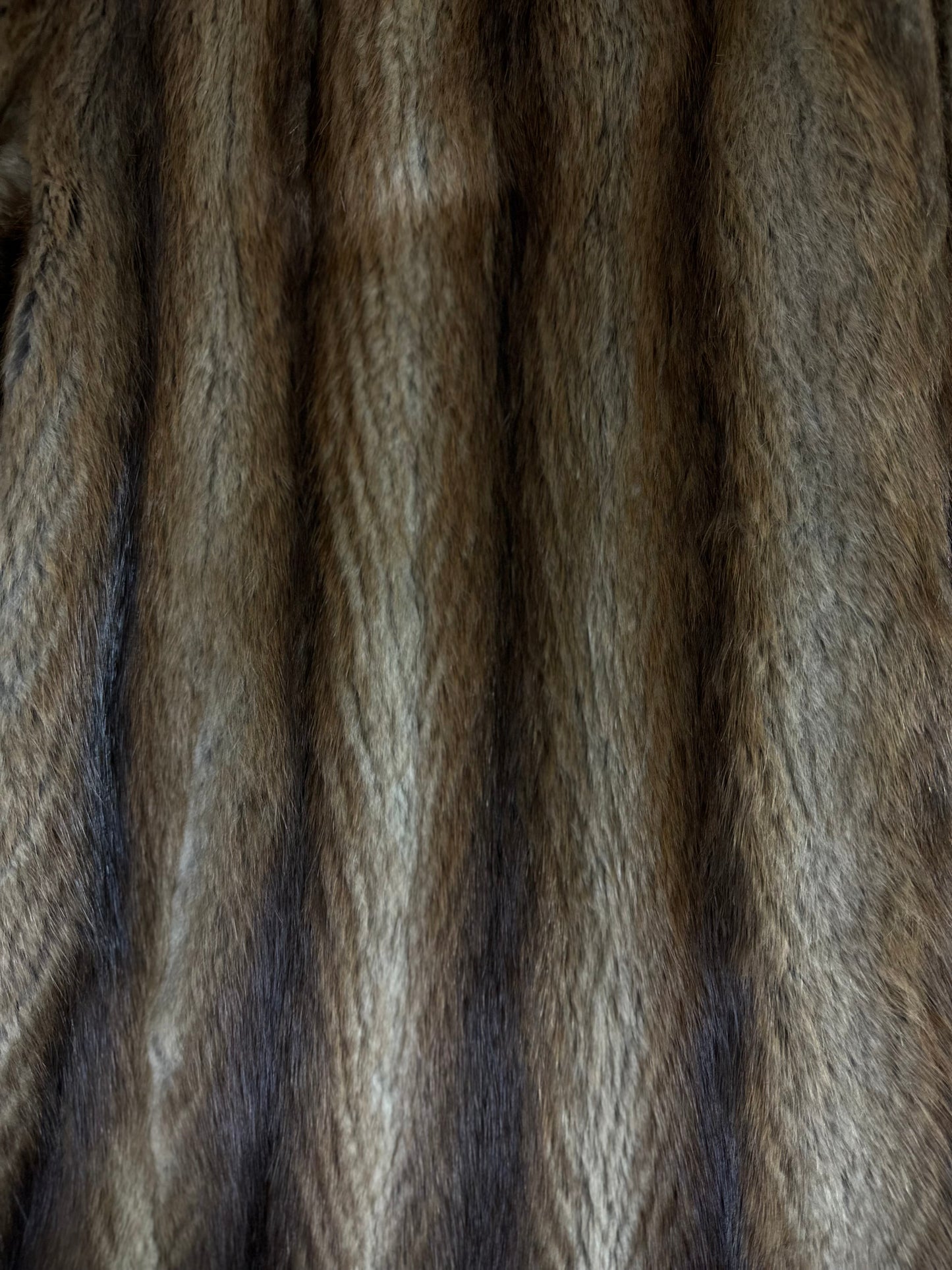 Bisammantel - Patterned Brown