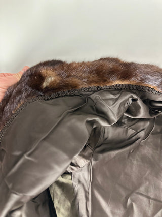 Nerzmantel - Full Length Soft Chocolate Zustandsdetail