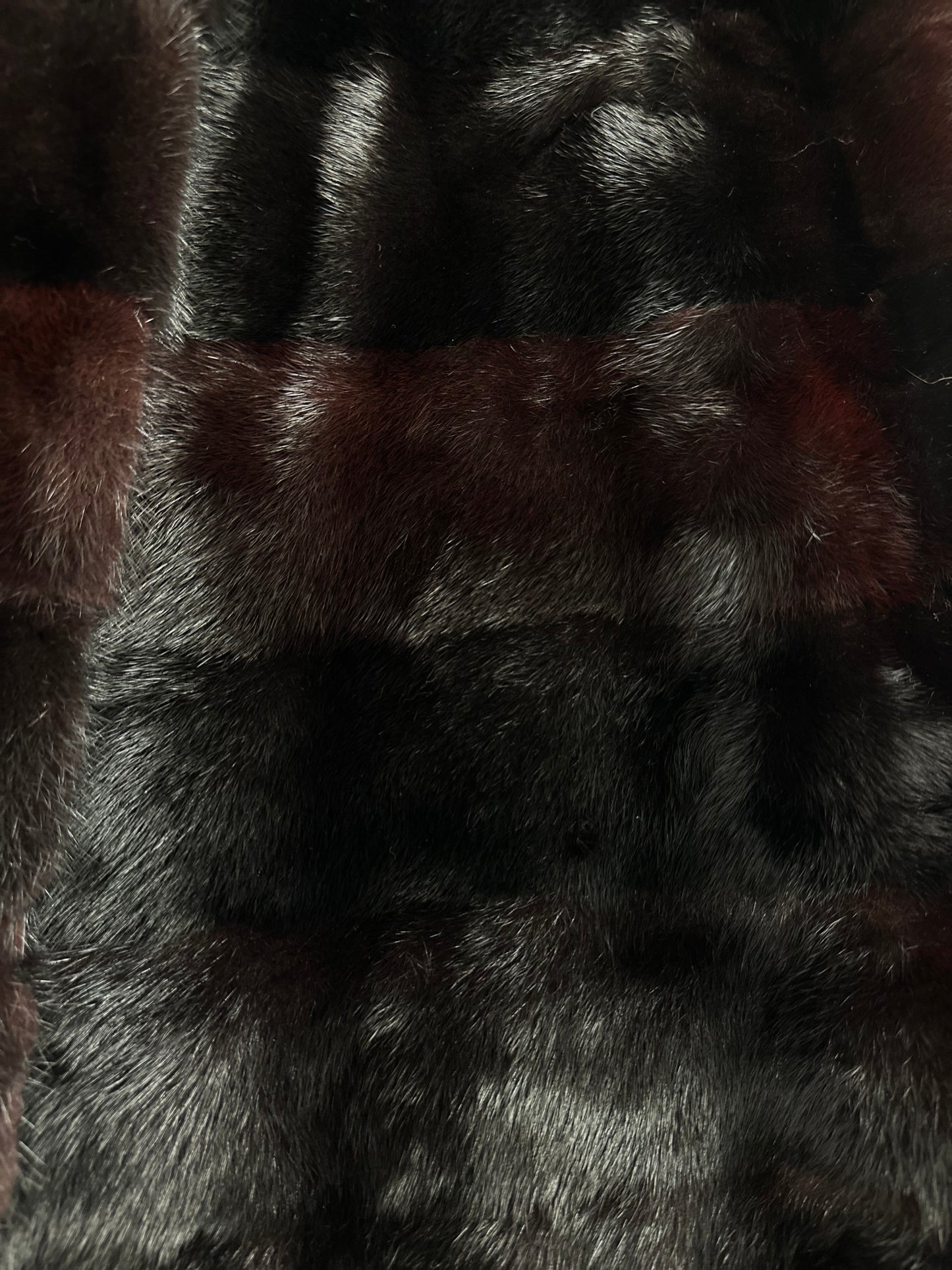 Nerzmantel - Full Length Wine Red