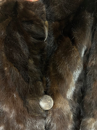 Nerzmantel - Dark Brown Zustandsdetail