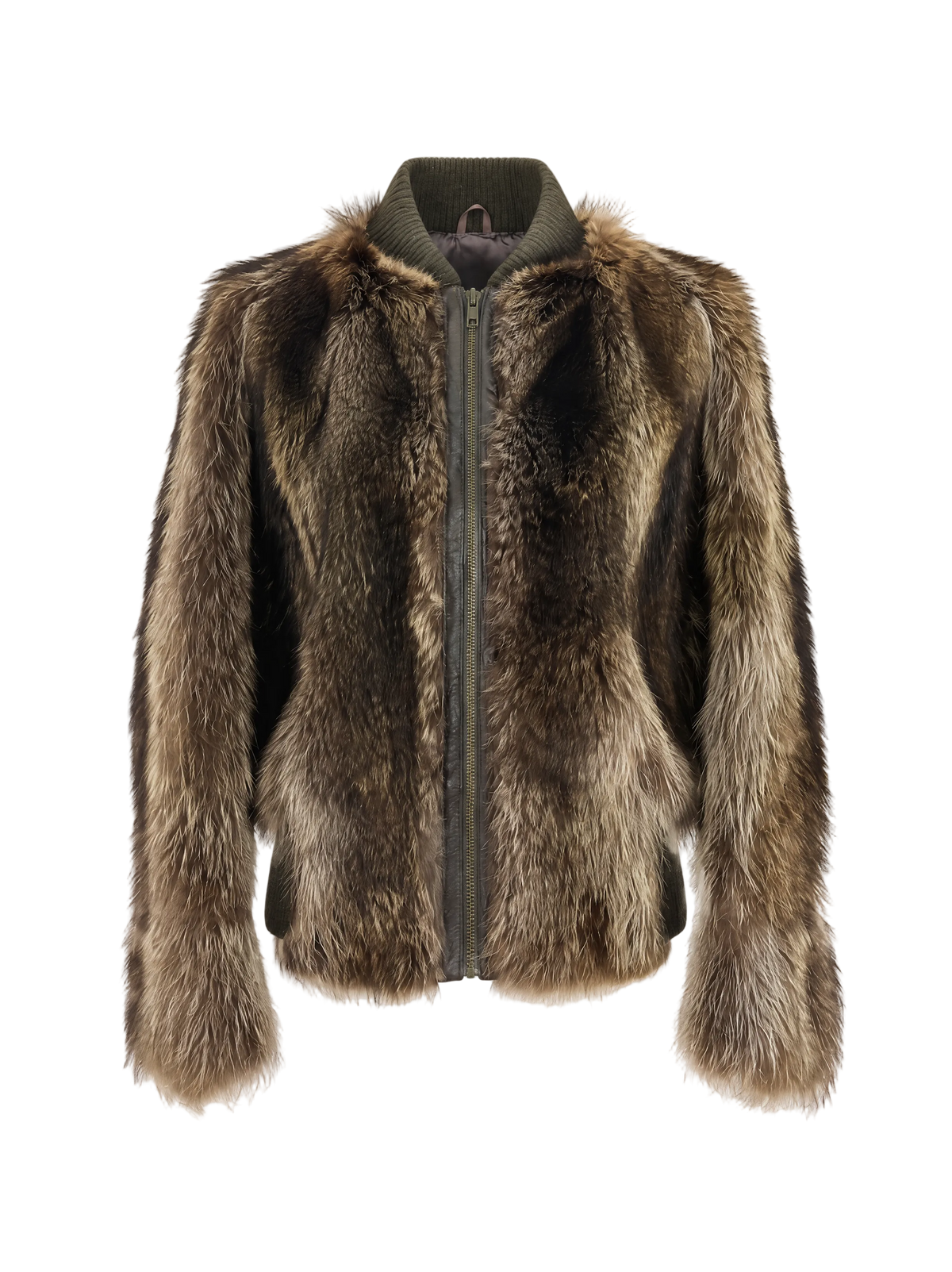 Waschbär Bomberjacke - Natural Brown
