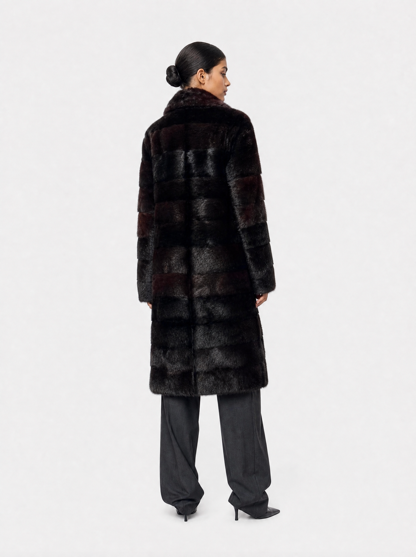 Nerzmantel - Full Length Wine Red